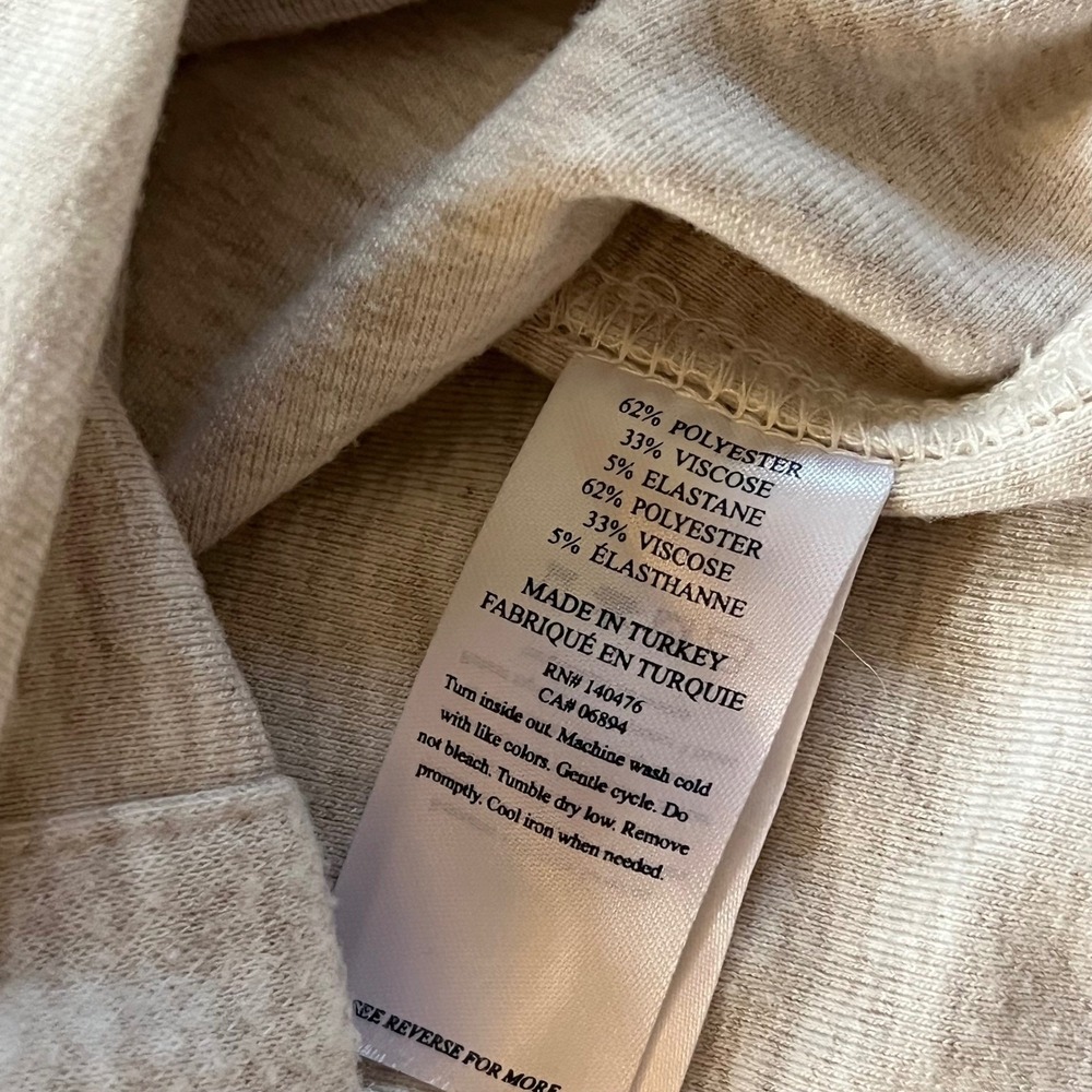 Faherty Legend Sweater Shirt Womens S Oatmeal Cream - Picture 5 of 7